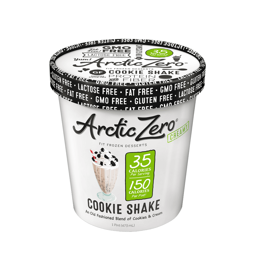 Cookie Shake Artic Zero Ice Cream